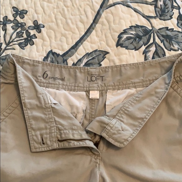 Ann Taylor Loft cotton shorts - Picture 3 of 4